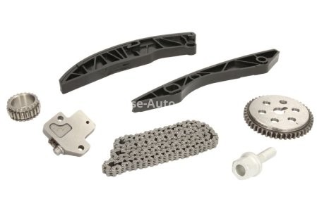 Kit lanț distribuție MOTIVE (lanț + pinioane) pentru: HYUNDAI ACCENT IV, ELANTRA V, I20 I, I30, IX20; KIA CARENS III, CEE'D, CERATO I, CERATO II, PRO CEE'D, RIO III, SOUL I, VENGA 1.4-1.6LPG 04.04-