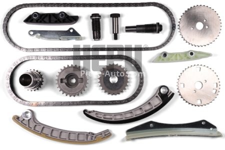Kit lanț distribuție HEPU (lanț + pinioane) pentru: IVECO DAILY IV, DAILY V, DAILY VI, MASSIF; CITROEN JUMPER II; FIAT DUCATO; PEUGEOT BOXER 3.0D 04.06-