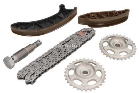 Kit lanț distribuție SWAG (lanț + pinioane) pentru: MERCEDES A (W176), B SPORTS TOURER (W246, W242), C (C204), C (C205), C T-MODEL (S204), C T-MODEL (S205), C (W204), C (W205), CLA (C117) 1.8D-2.2DH 06.06-