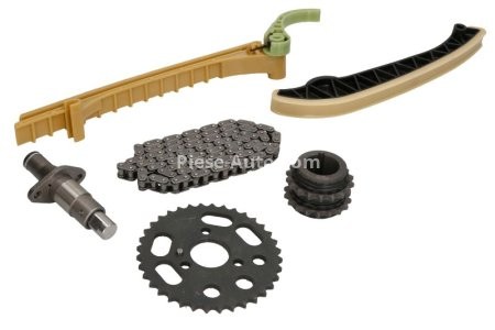Kit lanț distribuție HEPU (lanț + pinioane) pentru: MERCEDES A (W168), VANEO (414) 1.4-2.1 07.97-07.05