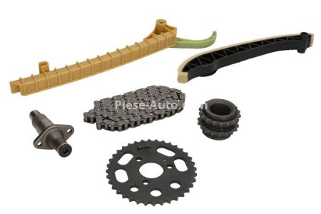 Kit lanț distribuție HEPU (lanț + pinioane) pentru: MERCEDES A (W168), VANEO (414) 1.4-2.1 07.97-07.05