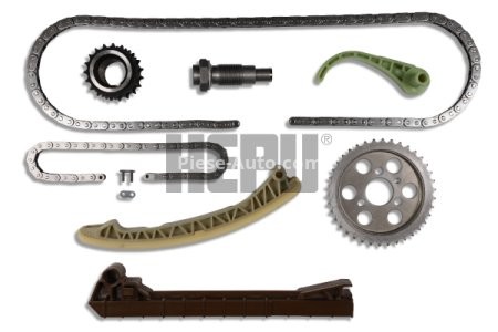 Kit lanț distribuție HEPU (lanț + pinioane) pentru: MERCEDES A (W168), VANEO (414) 1.7D 07.98-07.05