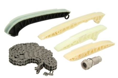 Kit lanț distribuție SWAG (lanț + elemente) pentru: MERCEDES C (CL203), C T-MODEL (S203), C T-MODEL (S204), C (W203), C (W204), CLC (CL203), CLS (C219), E (A207), E (C207), E T-MODEL (S211) 2.5/3.5 01.05-12.14