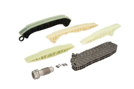 Kit lanț distribuție SWAG (lanț + elemente) pentru: MERCEDES C (CL203), C T-MODEL (S203), C T-MODEL (S204), C (W203), C (W204), CLC (CL203), CLK (A209), CLK (C209), CLS (C219), E (C207) 2.5/3.5 06.04-