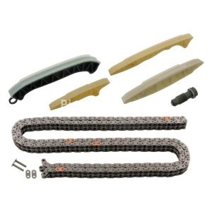 Kit lanț distribuție SWAG (lanț + elemente) pentru: MERCEDES C (CL203), C T-MODEL (S203), C T-MODEL (S204), C (W203), C (W204), CLC (CL203), CLK (A209), CLK (C209), CLS (C219), E (C207) 2.5/3.5 06.04-