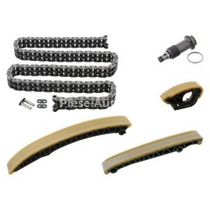 Kit lanț distribuție SWAG (lanț + elemente) pentru: MERCEDES C (CL203), C T-MODEL (S202), C T-MODEL (S203), C T-MODEL (S204), C (W202), C (W203), C (W204), CLC (CL203), CLK (C209), E T-MODEL (S210) 2.0D-3.5 09.97-