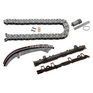 Kit lanț distribuție SWAG (lanț + elemente) pentru: MERCEDES 124 (C124), 124 T-MODEL (S124), 124 (W124), 190 (W201), E T-MODEL (S124), E (W124), G (W463), S (W126), SL (R107), SL (R129) 2.5-3.0 01.85-09.97
