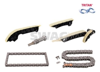 Kit lanț distribuție SWAG (lanț + elemente) pentru: MERCEDES CLS (C257), E (A238), E (C238), E T-MODEL (S213), E (W213), GLC (C253), GLC (X253), GLE (C167), GLE (V167), GLS (X167), S (W222, V222 2.9D/3.0D 05.17-