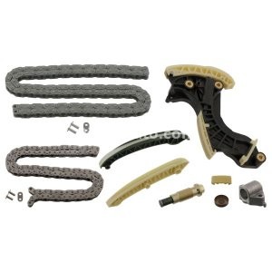 Kit lanț distribuție SWAG (lanț + elemente) pentru: MERCEDES C (CL203), C T-MODEL (S203), C T-MODEL (S204), C (W203), C (W204), CLC (CL203), CLK (A209), CLK (C209), E T-MODEL (S211) 1.8/1.8CNG/1.8LPG 05.02-