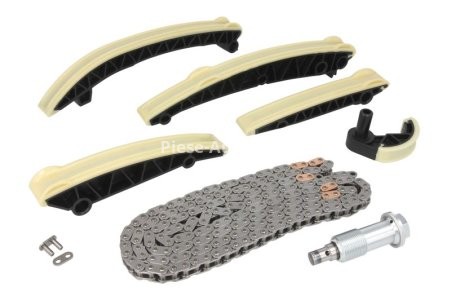 Kit lanț distribuție SWAG (lanț + elemente) pentru: MERCEDES CLS (C218), CLS SHOOTING BRAKE (X218), E (A207), E (C207), E T-MODEL (S212), E (W212), G (W461), GL (X166), GLE (C292), GLE (W166) 2.2D/3.0D 01.06-