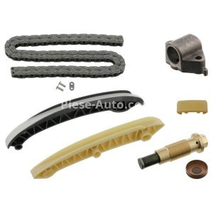 Kit lanț distribuție SWAG (lanț + elemente) pentru: MERCEDES C (CL203), C T-MODEL (S203), C T-MODEL (S204), C (W203), C (W204), CLC (CL203), CLK (A209), CLK (C209), E T-MODEL (S211), E (W211) 1.6-1.8LPG 05.02-