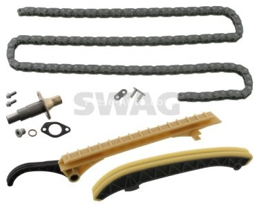 Kit lanț distribuție SWAG (lanț + elemente) pentru: MERCEDES A (W169), B SPORTS TOURER (W245) 1.5/1.7/2.0 09.04-06.12