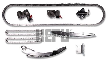 Kit lanț distribuție HEPU (lanț + elmente) pentru: NISSAN 350Z, MURANO I, MURANO II 3.5/3.7 09.02-INFINITI EX, FX, G, M, M37, Q60, Q70, QX50 I, QX70; 