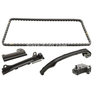 Kit lanț distribuție SWAG (lanț + elemente) pentru: NISSAN ALMERA II, ALMERA TINO, PRIMERA 1.5/1.6/1.8 08.99-10.08