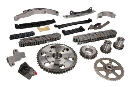 Kit lanț distribuție MOTIVE (lanț + pinioane) pentru: NISSAN ALMERA II, ALMERA TINO, PRIMERA, X-TRAIL I 2.2D 03.00-