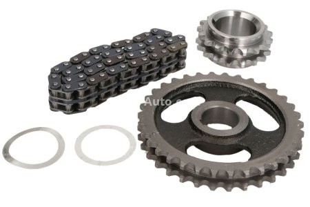 Kit lanț distribuție SWAG (lanț + pinioane) pentru: SEAT AROSA; SKODA FABIA I, FABIA I PRAKTIK, OCTAVIA I; VW LUPO I 1.0/1.4 10.98-05.03