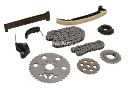 Kit lanț distribuție HEPU (lanț + pinioane) pentru: SMART CABRIO, CITY-COUPE, FORTWO 0.8D 11.99-