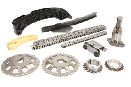 Kit lanț distribuție HEPU (lanț + pinioane) pentru:  SUZUKI SWACE; TOYOTA AURIS, COROLLA, PRIUS 1.6/1.8H 01.07-