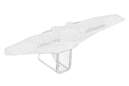 Ghidaj lanț distribuție (superior) pentru: CITROEN C4, C4 GRAND PICASSO I, C4 GRAND PICASSO II, C4 I, C4 II, C4 PICASSO I, C4 PICASSO II, C5 III, DS3, DS4, DS5; PEUGEOT 207 1.6/1.6H 02.06-