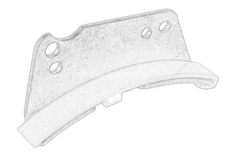 Ghidaj lanț distribuție inferior pentru: HYUNDAI H-1, H-1 / STAREX, H-1 CARGO, H-1 TRAVEL, PORTER; KIA SORENTO I 2.5D 07.01-