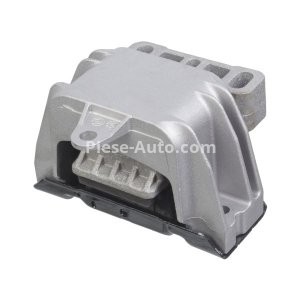 Suport motor FEBI față stânga, din metal+cauciuc pentru: AUDI A3; SEAT LEON, TOLEDO II; SKODA OCTAVIA I; VW BORA, BORA I, GOLF IV, NEW BEETLE 1.6-3.2 12.96-12.10