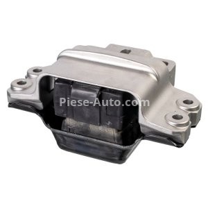 Suport motor FEBI față / spate stânga, din metal+cauciuc pentru: AUDI A3; SEAT ALTEA, ALTEA XL, LEON; SKODA OCTAVIA II, YETI; VW BEETLE, CADDY ALLTRACK, CADDY ALLTRACK/MINIVAN, CADDY IV 1.2/1.4/1.6 11.08-