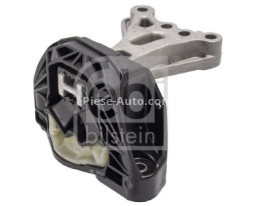 Suport motor FEBI,sus dreapta, din metal+cauciuc pentru: CITROEN C3 II, C-ELYSEE; PEUGEOT 208 I, 301 1.0/1.2 03.12-