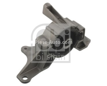 Suport motor FEBI, jos stânga, din metal+cauciuc pentru: FIAT PUNTO, PUNTO/HATCHBACK; LANCIA YPSILON 1.3D/1.8/1.9D 09.99-03.12