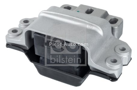 Suport motor FEBI față stânga, din metal+cauciuc pentru: SKODA SUPERB II; VW GOLF VI, PASSAT ALLTRACK B7, PASSAT B6, PASSAT B7, PASSAT B7/KOMBI, TIGUAN, TOURAN 1.4-2.0D 02.03-07.18
