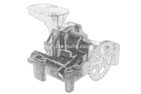 Pompa de ulei pentru: CITROEN C4, C4 GRAND PICASSO I, C4 I, C4 PICASSO I, C5 II, C5 III, C5/KOMBI, C8, JUMPY II; FIAT SCUDO, ULYSSE; LANCIA PHEDRA; PEUGEOT 307, 307/KOMBI, 308, 308 I 2.0D 05.99-