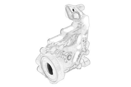 Pompa de ulei (cu garnitura) pentru: DS DS 3, DS 4; CITROEN BERLINGO, BERLINGO MULTISPACE, BERLINGO/MINIVAN, C3 AIRCROSS II, C3 II, C3 III, C3 PICASSO, C4 CACTUS, C4 GRAND PICASSO II 1.2 01.13-
