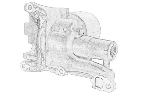 Pompa de ulei pentru: CITROEN C3 PICASSO, C4 I, C4 PICASSO I; PEUGEOT 207, 3008, 308, 308 I, 5008 1.4/1.4LPG/1.6 02.06-