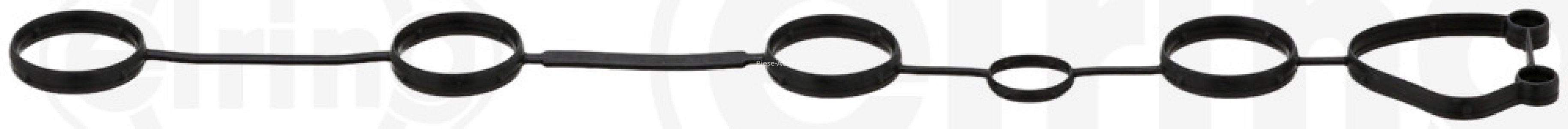 Garnitură capac culbutori ELRING (montaj stânga) pentru : AUDI A4 B6, A4 B7, A4 B8, A5, A6 ALLROAD C6, A6 C6, A8 D3, A8 D4, Q7, R8, R8 SPYDER; VW TOUAREG 4.2 03.03-03.18