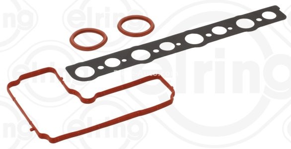Set garnitură capac culbutori ELRING pentru: CITROEN C5 II, C5 III, C6, C8, C-CROSSER, C-CROSSER ENTERPRISE; FIAT ULYSSE; FORD GALAXY II, MONDEO IV, S-MAX; JAGUAR XF I, XF SPORTBRAKE; LANCIA PHEDRA 2.2D 03.06-