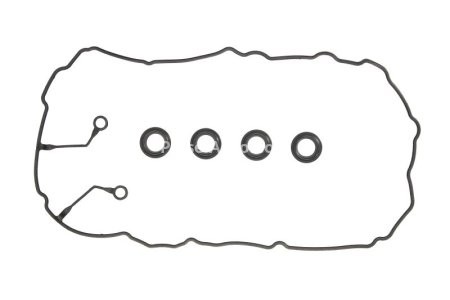Set garnitură capac culbutori ELRING pentru: HYUNDAI COUPE I, COUPE II, CRETA, ELANTRA III, ELANTRA V, ELANTRA VI, I40 I, I40 I CW, IX35, MATRIX, SANTA FÉ I, SONATA VI, TUCSON; KIA CARENS IV 1.4-2.7 08.96- 1