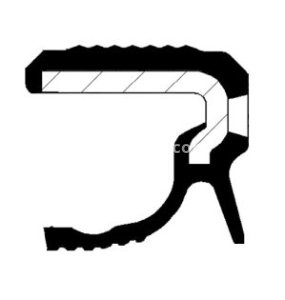 Simering Corteco arbore cotit , față (40x62/62x8) pentru: MERCEDES A (V177), A (W169), A (W176), A (W177), B SPORTS TOURER (W245), B SPORTS TOURER (W246, W242) 0.8D-4.0 09.04-