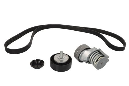 Set curea transmisie INA - cu role , întinzător -pentru: AUDI A1, A3; SEAT ALTEA, ALTEA XL, IBIZA IV, IBIZA IV SC, IBIZA IV ST, LEON, TOLEDO IV; SKODA FABIA II, OCTAVIA II, RAPID, ROOMSTER 1.2 11.08-