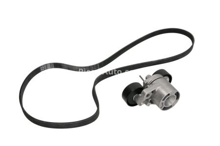 Set curea transmisie INA - cu role , întinzător - pentru: BMW 3 (F30, F80), 3 (F31), 3 GRAN TURISMO (F34), 4 (F32, F82), 4 (F33, F83), 4 GRAN COUPE (F36), 5 (F10), 5 (F11), 5 GRAN TURISMO (F07), 6 (F12) 3.0D 02.08-