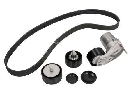 Set curea transmisie INA - cu role , întinzător - pentru: BMW 5 (F10), 5 (F11), 5 GRAN TURISMO (F07), 6 (F12), 6 (F13), 6 GRAN COUPE (F06), 7 (F01, F02, F03, F04), X4 (F26), X5 (E70), X5 (F15, F85), X6 (E71 3.0 01.09-07.19