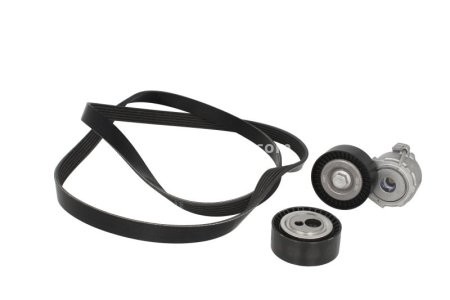 Set curea transmisie INA - cu role , întinzător - pentru: CITROEN BERLINGO, BERLINGO/MINIVAN, C5 I, C5/KOMBI, EVASION, XANTIA, XANTIA/KOMBI, XSARA; FIAT SCUDO, ULYSSE; LANCIA ZETA; PEUGEOT 306, 406, 806 2.0D 06.98-12.11