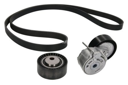 Set curea transmisie INA - cu role , întinzător - pentru: CITROEN BERLINGO, BERLINGO/MINIVAN, C8, EVASION, JUMPY I, XSARA, XSARA PICASSO, XSARA/HATCHBACK; FIAT SCUDO, ULYSSE; LANCIA PHEDRA, ZETA; PEUGEOT 206 2.0D 06.98-