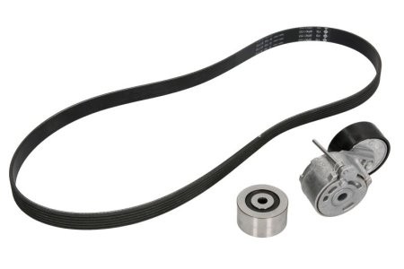 Set curea transmisie INA - cu role , întinzător - pentru: CITROEN C4 I; PEUGEOT 307, 307/KOMBI 2.0D 08.00-03.12