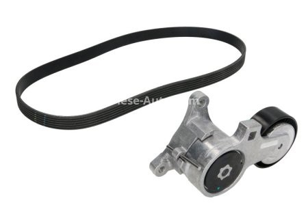 Set curea transmisie INA - cu role , întinzător - pentru: CITROEN C4, C4 GRAND PICASSO I, C4 I, C4 PICASSO I, C5 II, C5 III, C5/KOMBI, C8, JUMPY II; PEUGEOT 307, 308, 308 I, 407, 607, 807, EXPERT 1.8-2.2 08.00-