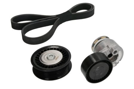 Set curea transmisie INA - cu role , întinzător - pentru: DACIA DOKKER, DOKKER EXPRESS/MINIVAN, DUSTER, LODGY, LOGAN, LOGAN EXPRESS, LOGAN II, LOGAN MCV, LOGAN MCV II, SANDERO, SANDERO II 1.5D/1.6/1.6LPG 06.01-