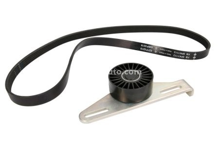 Set curea transmisie INA - cu role , întinzător - pentru: DACIA LOGAN, LOGAN EXPRESS, LOGAN MCV, SANDERO; LADA LARGUS; NISSAN KUBISTAR; RENAULT CLIO II, KANGOO, KANGOO EXPRESS, KANGOO II, LAGUNA I 1.4-1.6LPG 01.96-