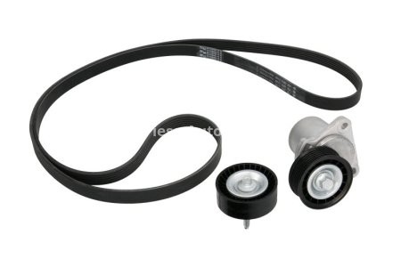 Set curea transmisie INA - cu role , întinzător - pentru: FORD GALAXY II, MONDEO IV, S-MAX 2.0/2.0ALK/2.0LPG 05.06-06.15