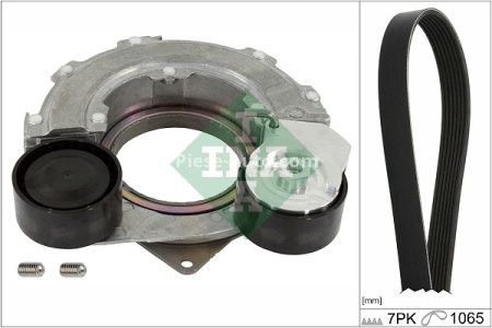 Set curea transmisie INA - cu role , întinzător -pentru: HYUNDAI I30, KONA, TUCSON; KIA CEED, PROCEED, SPORTAGE IV, SPORTAGE V, XCEED 1.6DH 03.19-