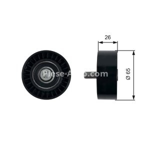 Rola ghidare curea distributie pentru : CHEVROLET CAPTIVA, CRUZE, EPICA, LACETTI, NUBIRA; OPEL ANTARA A 2.0D 01.05-