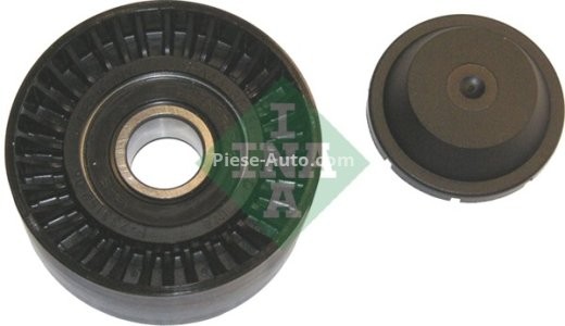 Rolă ghidare curea accesorii INA pentru :  FIAT ALBEA, BRAVA, BRAVO, DOBLO, MULTIPLA, PALIO, STILO; JEEP COMMANDER, GRAND CHEROKEE; VOLVO S60, S70, S80, XC70, XC90 1.6-6.4i 10.95-