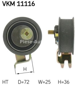Rola intinzator,curea distributie Audi / Seat / Skoda / VW 1.8T 95 -